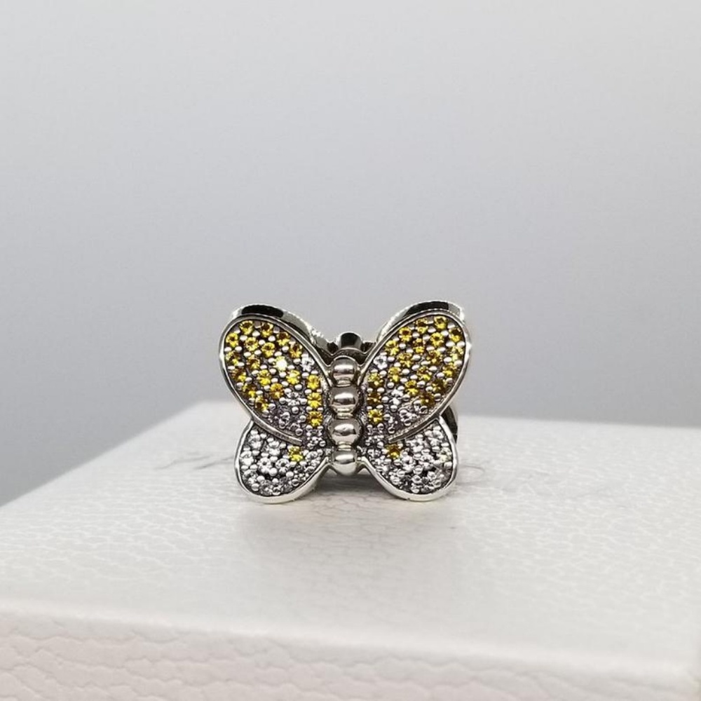 Authentic PANDORA REFLEXIONS  Butterfly Clip Charm